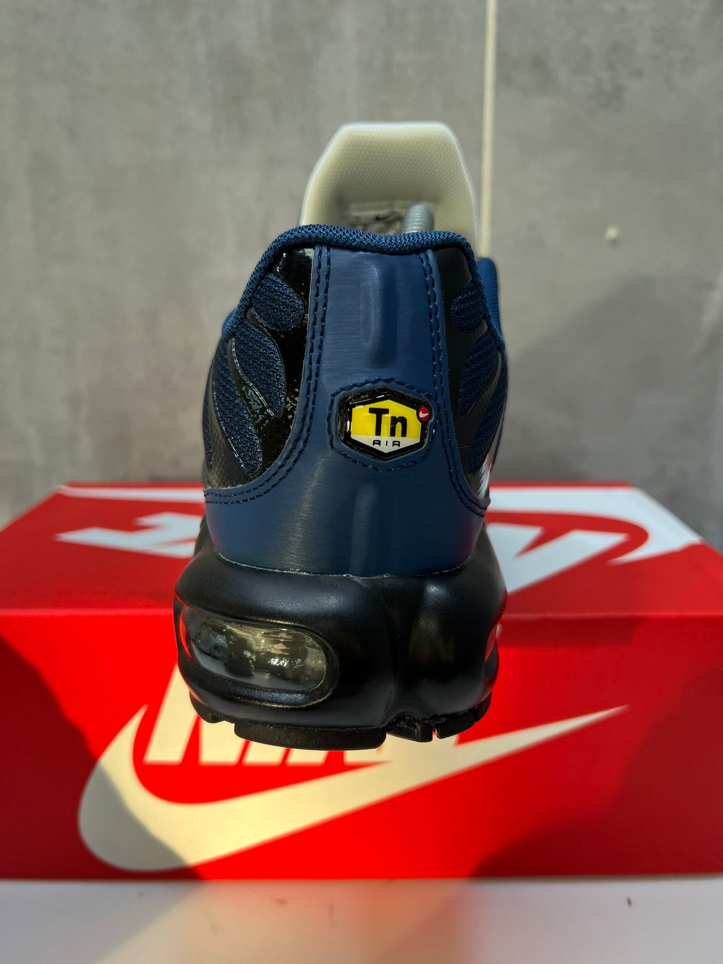 Nike TN's Air Max Plus Dark Navy Breathable Sneakers