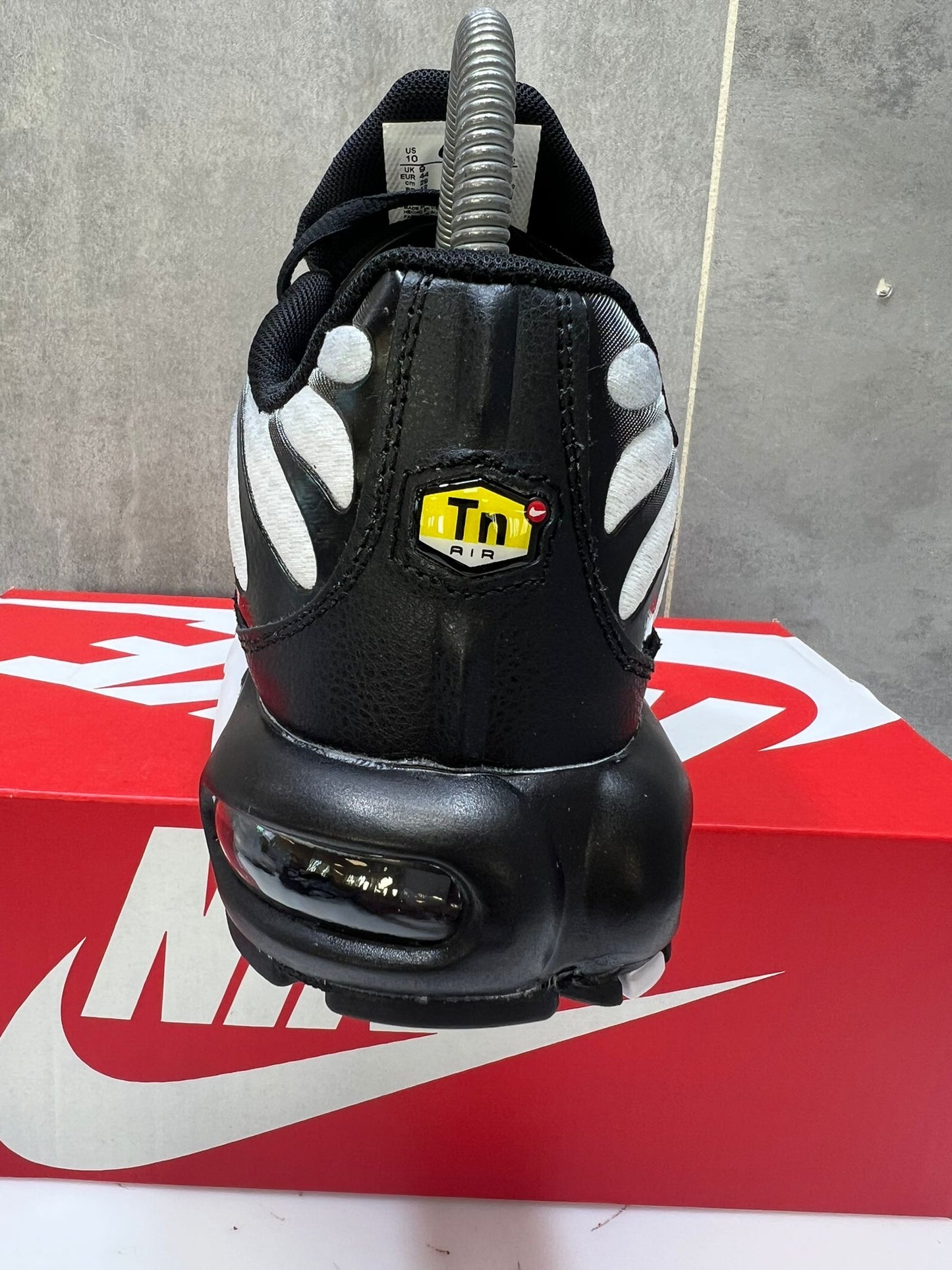 Nike Air Max Plus TN Black Grey White Sneakers